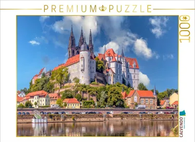 Produktbild von CALVENDO Puzzle Die Albrechtsburg in Meißen | 1000 Teile Lege-Größe 64x48cm Foto-Puzzle für glückliche Stunden