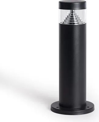 Produktbild von LED Bodenleuchte Außen 6W Oberfläche 30cm Edelstahl Inti Schwarz 3000K Warmweiß