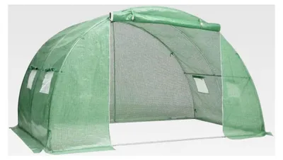 Produktbild von Gewächshaus, Folientunnel, Treibhaus, Garten Zubehör, 8 m² 2×4×2 m