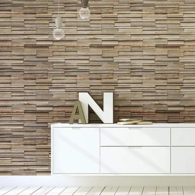 Productafbeelding van Ambiance: Zelfklevende wandbekleding – Materiaalstickers voor de badkamer