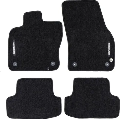 Image de Tapis de Sol de Voiture pour Seat Ateca 2016-2025 Velours solide et durable 4Pcs