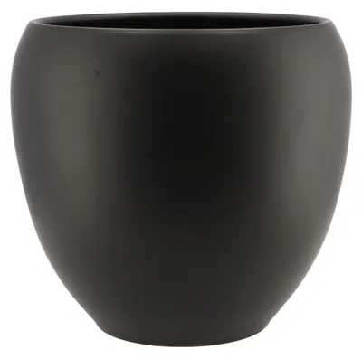 Produktbild von DK Design Blumentopf Vinci - schwarz matt - innen - 29x31cm