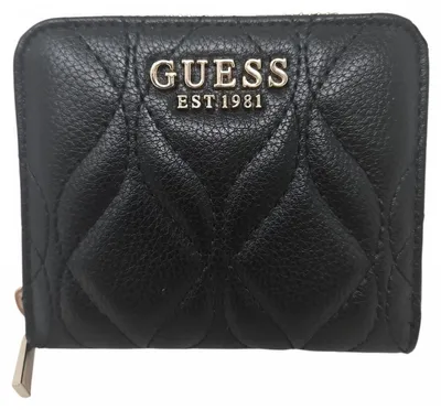 Obrázek produktu pro Peněženka GUESS Maxine, plochý model, černá barva