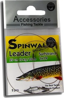 Obrázok produktu pre Spinwal Surfstrand Leader 1X19 25Cm 12Kg