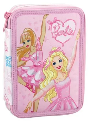 Produktbild von Barbie Ballerina 2-stöckiges gefülltes Federmäppchen