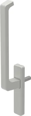 Image de GU HS Poignée DIRIGENT 180° intérieur rosette sans PZ argent