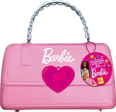 Produktbild von Lisciani 99375 - Barbie Schmuck-Handtasche Bastelset Armbänder DIY Mädchen Perlen Design Mode