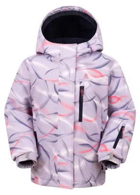 Produktbild von Kamik Etta Mädchen Winterjacke Rosa-Weiß, winddicht