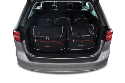 Obrázek produktu pro J&J Automotive | Sada 5ks cestovních tašek AERO pro VW PASSAT VARIANT 2014+