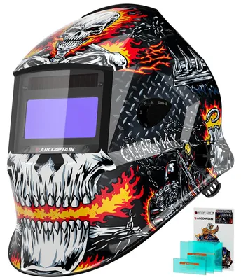 Obrázek produktu pro Svařovací maska, automatické ztmavnutí True Color, velké průhledové okénko, AR-WC007