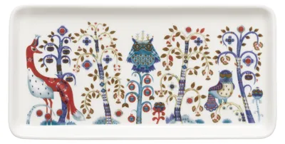 Produktbild von iittala - Taika Teller rechteckig, 12 x 24 cm, Weiß