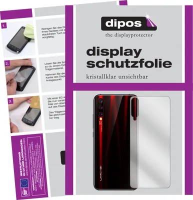 Obrázek produktu pro 1x ochranná fólie displeje pro Ulefone X zadní čirá ochranná fólie displeje dipos