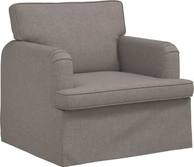 Obrázek produktu pro vidaXL Pohovka Taupe 84 x 80 x 85 cm látková