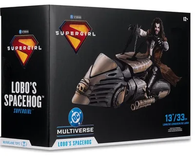Productafbeelding van DC Comics Supergirl, Lobo's Spacehog voertuigfiguur, 33 cm