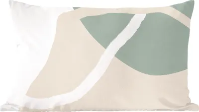 Produktbild von MuchoWow® Zierkissen Sofakissen Wohnzimmer Dekokissen 50x30 cm Minimalismus - Pastell - Gestaltung - Wohnzimmerdekoration - Polster mit Photo