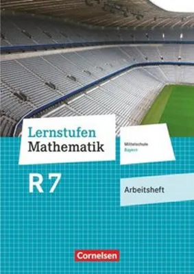 Obrázek produktu pro Lernstufen Mathematik - Mittelschule Bayern 2017 - 7. Jahrgangsstufe