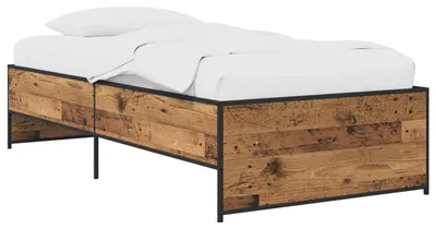 Productafbeelding van vidaXL Bedframe, gerecycled hout, 80 x 200 cm, houtvezel