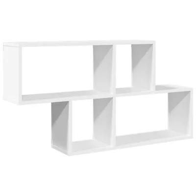 Obrázok produktu pre vidaXL Nástenná polica biela 100x20x53 cm materiál na báze dreva
