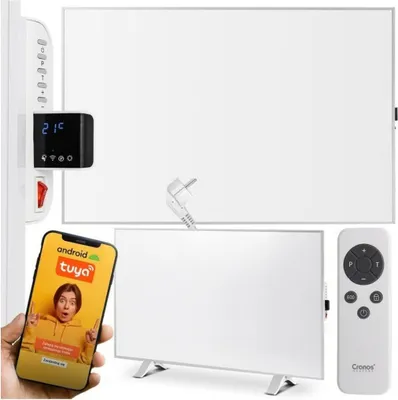 Obrázek produktu pro CR1 Cronos Synthelith Pro CRP-980TWP 980W šedý infrazářič s WiFi a dálkovým ovládáním