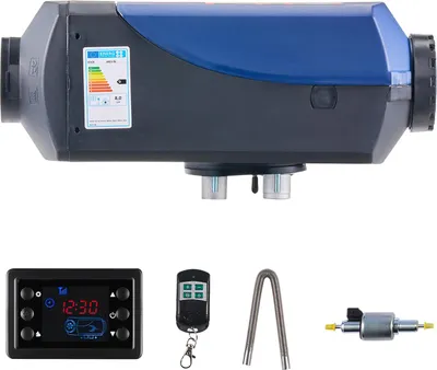 Zdjęcie produktu dla SucceBuy diesel air heater 8 kW DC 12 V, przenośne ogrzewanie postojowe z pilotem i wyświetlaczem LCD, cicha praca, 10-litrowy zbiornik paliwa do samochodów ciężarowych i kempingowych