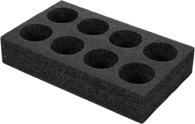 Produktbild von Becherhalter, Schaumstoffhalter für 8 Stück, für Camping