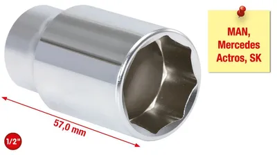 Image de KS TOOLS Douille 1/2" spéciale pour vis 8 pans 27 mm - 455.0100