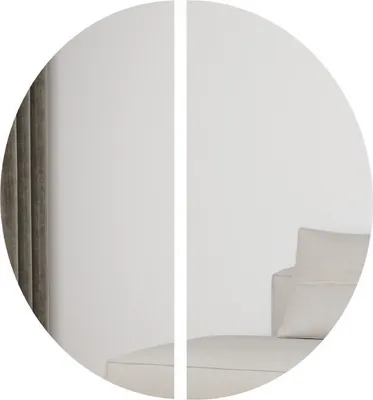 Produktbild von Doppelspiegel TREND TS-07 mit LED-Beleuchtung