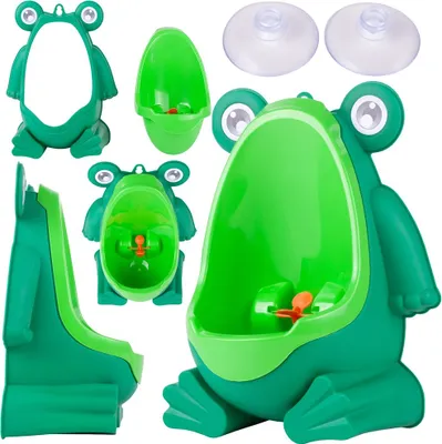 Obrázok produktu pre Malplay Pisoár pre chlapcov| Detský nočník Detský záchod pre detský tréning |Stand Frog
