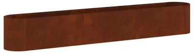 Produktbild von vidaXL Hochbeet im Garten Wetterfeststahl 280 x 40 x 40 cm