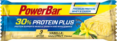 Produktbild von PowerBar 21361942.5, Kokosnuss, Vanille, 55 g, Sojaprotein, Molkenprotein, 188 kcal, 341 kcal, 790 kJ