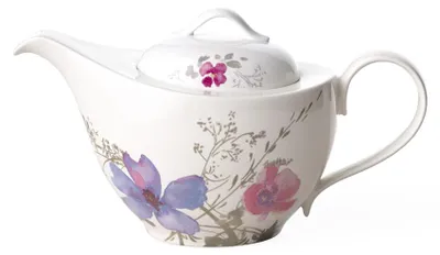 Imagen del producto de Tetera básica Mariefleur Gris, para 6 personas, 275 x 140 x 155 mm, 1100 ml | Villeroy & Boch | N.º de artículo: 1041040460 | EAN: 4003686239036