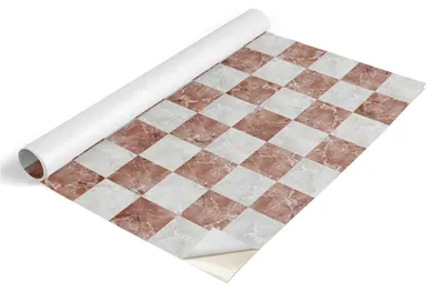 Produktbild von Tulup Möbelfolie - Klebefolie Möbel - Selbstklebende Folie 75x150 cm - Möbelfolie Schrank - Folie für Möbel - Möbelfolie Küche - Wasserdicht - Abwaschbar - Selbstklebend - Luftblasenfrei - Marmorgitter