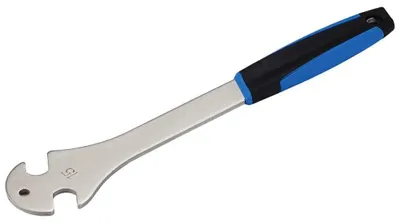 Produktbild von BBB Cycling BBB Pedalschlüssel Hi-Torque L Schwarz/Blau 15 mm - kraftvoller P...