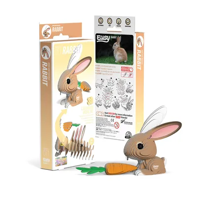 Zdjęcie produktu dla Eugy Rabbit, 36 szt., Animals, 6 lat(a)