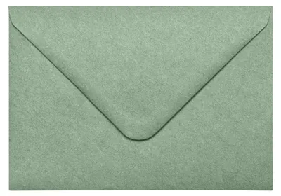 Produktbild von Briefumschlag Salbei Grün C6 10 Stück Kraftpapier | Hochwertige Kuverts ohne Fenster mit Nassklebung | für Karten, Einladungen, Briefpost NORDEULE