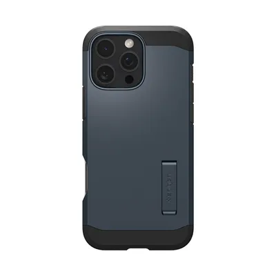 Produktbild von SPIGEN case TOUGH ARMOR MAG kompatibel mit MagSafe passend für IPHONE 16 Pro Max metal slate