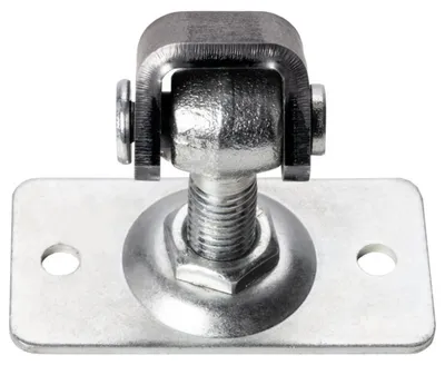 Obrázek produktu pro LogistSystem Nastavitelná branka, pozinkovaná, M12 – deska 75 × 38 mm, 1 ks – 61.069.12