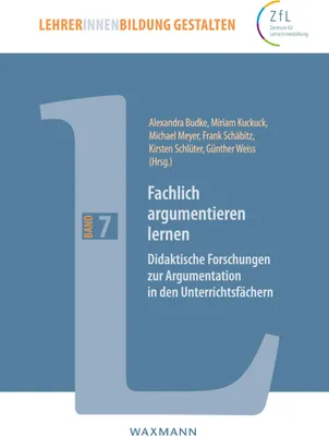Produktbild von Fachlich argumentieren lernen