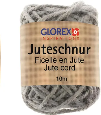 Produktbild von Juteschnur grau 10m 7610877545882