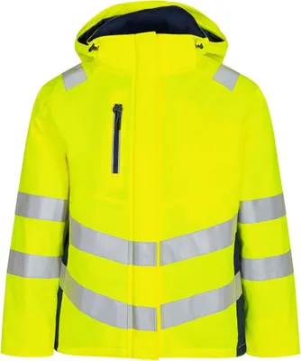 Produktbild von F. Engel Safety Damen Winterjacke, Gelb/Blue Ink, Gr. XS