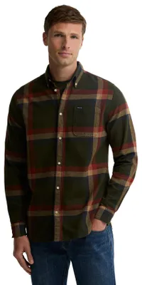 Produktbild von overhemden Barbour Tailored Fit groen geruit