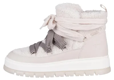 Immagine prodotto di Tamaris, stivali con lacci e fibbie in beige, taglia 41