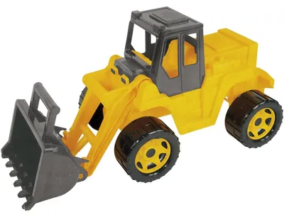 Produktbild von Lena GIGA TRUCKS SM02218, 3 Jahr(e), Kunststoff, Holz, Grau, Gelb