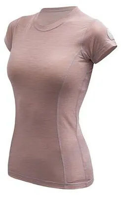 Image de T-shirt Sensor Merino Air femme short rose Taille L 25100002-02