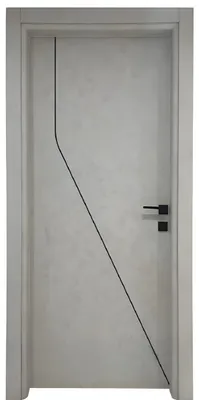 Productafbeelding van Graue Holzwerktür Stilvolle Haustüren PVC-Tür Luxus Wohnungstüren