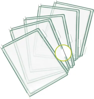 Immagine prodotto di tarifold tdisplay lavagna a perno, DIN A4, verde