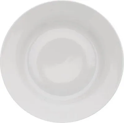 Produktbild von Flacher Teller, tschechisches Porzellan, Rona, 25 cm, weiß, G. Benedikt