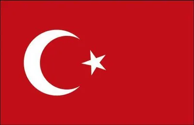 Produktbild von Dekofahne - Türkei - Gr. ca. 150 x 90 cm - 80164 - Deko-Länderflagge