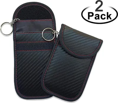 Produktbild von Autoschlüssel-Schutzhülle, 2er-Pack, Schutzhülle, Schlüsseletui, Autoschlüsselsafe