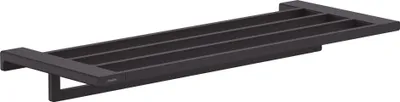 Produktbild von Hansgrohe Handtuchablage mit Handtuchhalter AddStoris mattschwarz, 41751670
